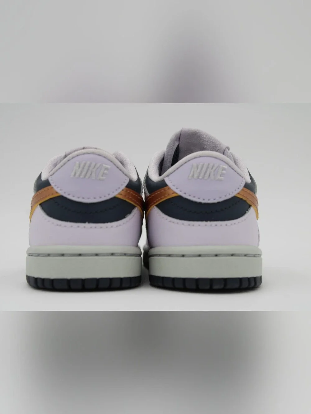 Nike Dunk Low SE TD Copper Swoosh Blue Size 5C w/ Box